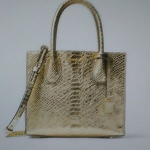 Michael Kors Gold Snake Crossbody